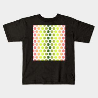 Colorful Polka Dots Kids T-Shirt